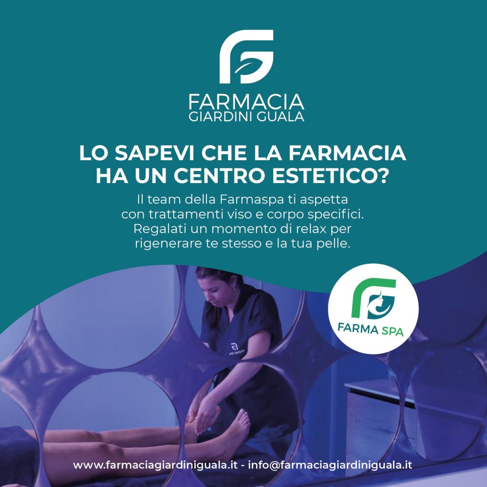 LO SAPEVI CHE LA FARMACIA HA UN CENTRO ESTETICO?